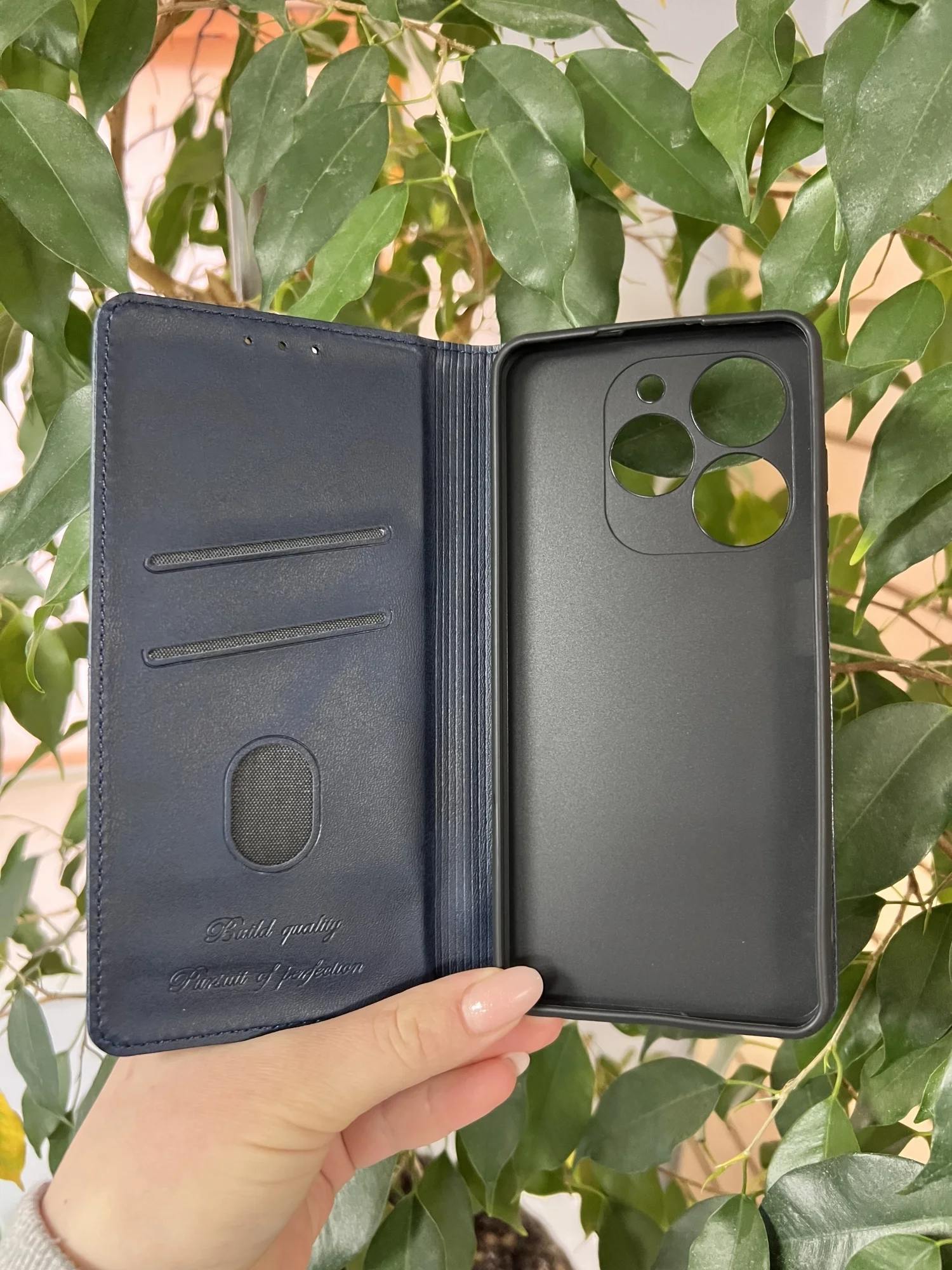 Синий чехол книжка elitcase для Tecno Spark GO 2024 и Spark 20 и Spark 20C и Pop 8