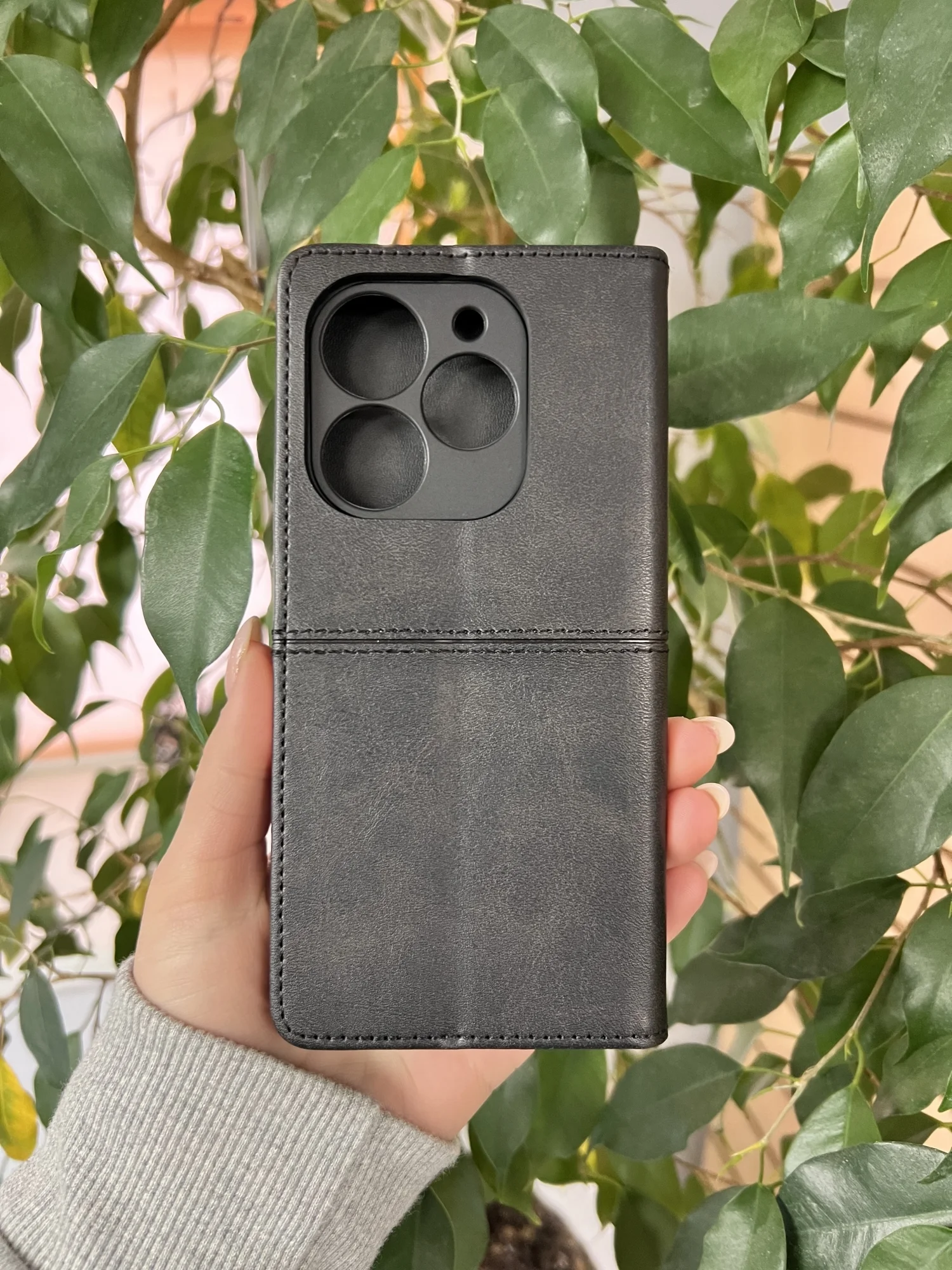 Фиолетовый чехол книжка elitcase для Tecno Spark GO 2024 и Spark 20 и Spark 20C и Pop 8