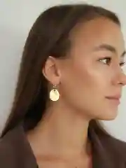 Серьги женские, ассиметричные