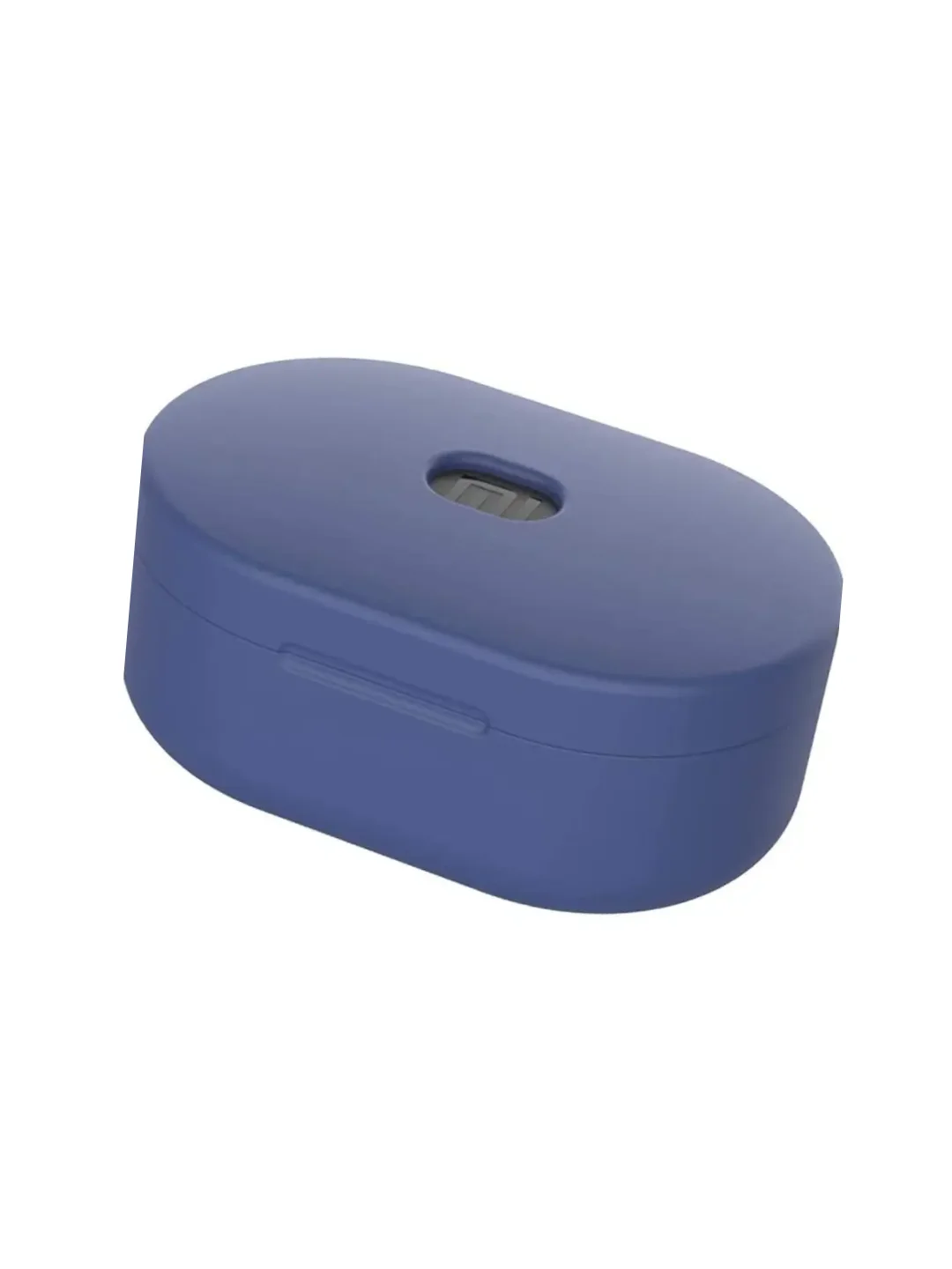 Синий чехол для наушников Xiaomi Redmi Airdots / Airdots S / Airdots 2 силиконовый аирдотс