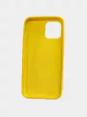 Желтый чехол SILICONE COVER для Iphone 12 Pro