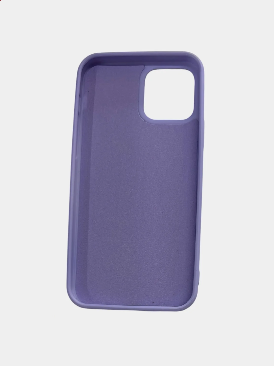 Лавандовый чехол SILICONE COVER для Iphone 12 Pro