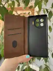 Тёмно-коричневый чехол книжка elitcase для Tecno Spark 20 Pro Plus / Техно Спарк 20 Про +