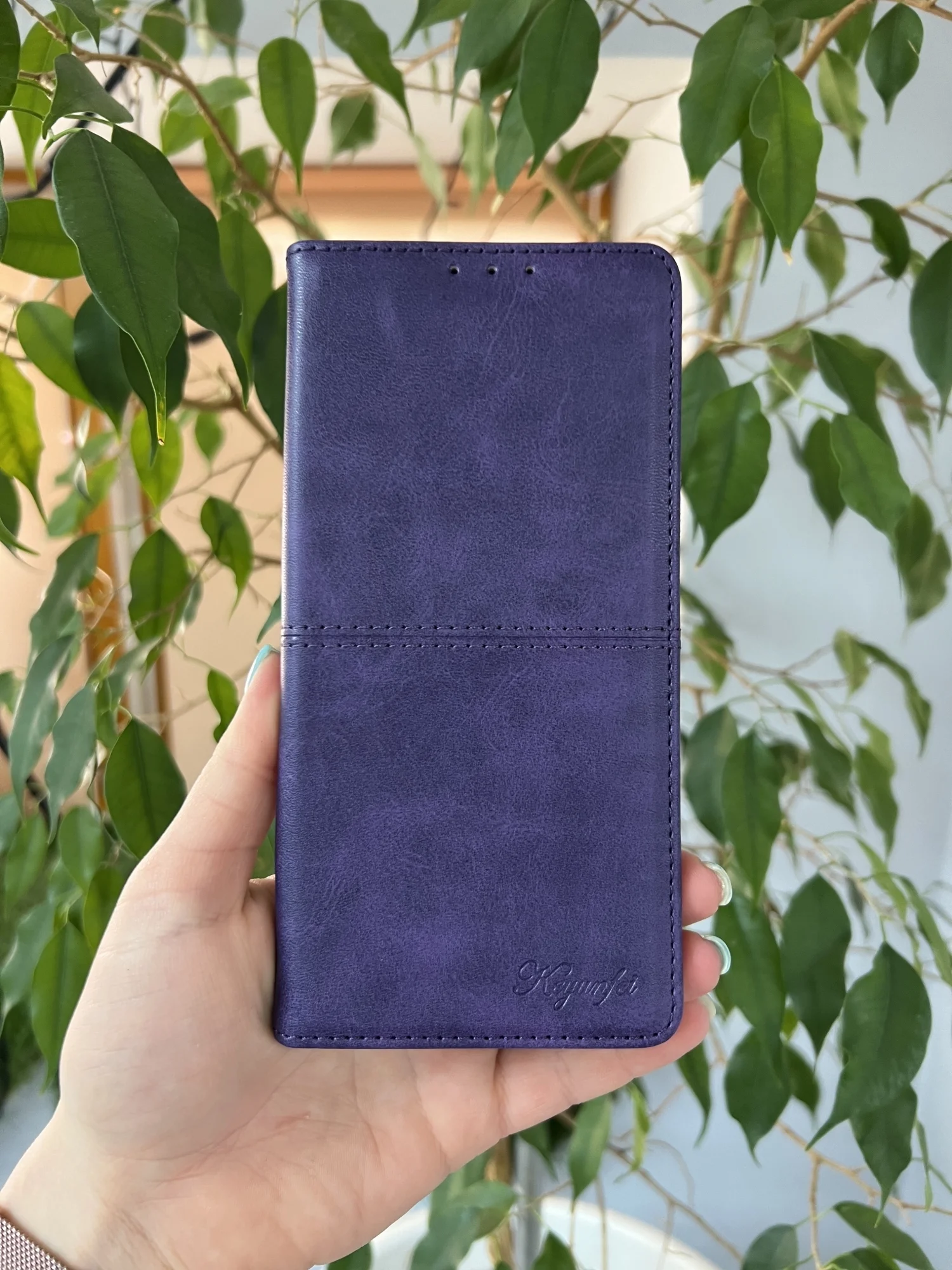 Фиолетовый чехол книжка elitcase для Tecno Spark 20 Pro Plus / Техно Спарк 20 Про +