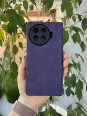 Фиолетовый чехол книжка elitcase для Tecno Spark 20 Pro Plus / Техно Спарк 20 Про +