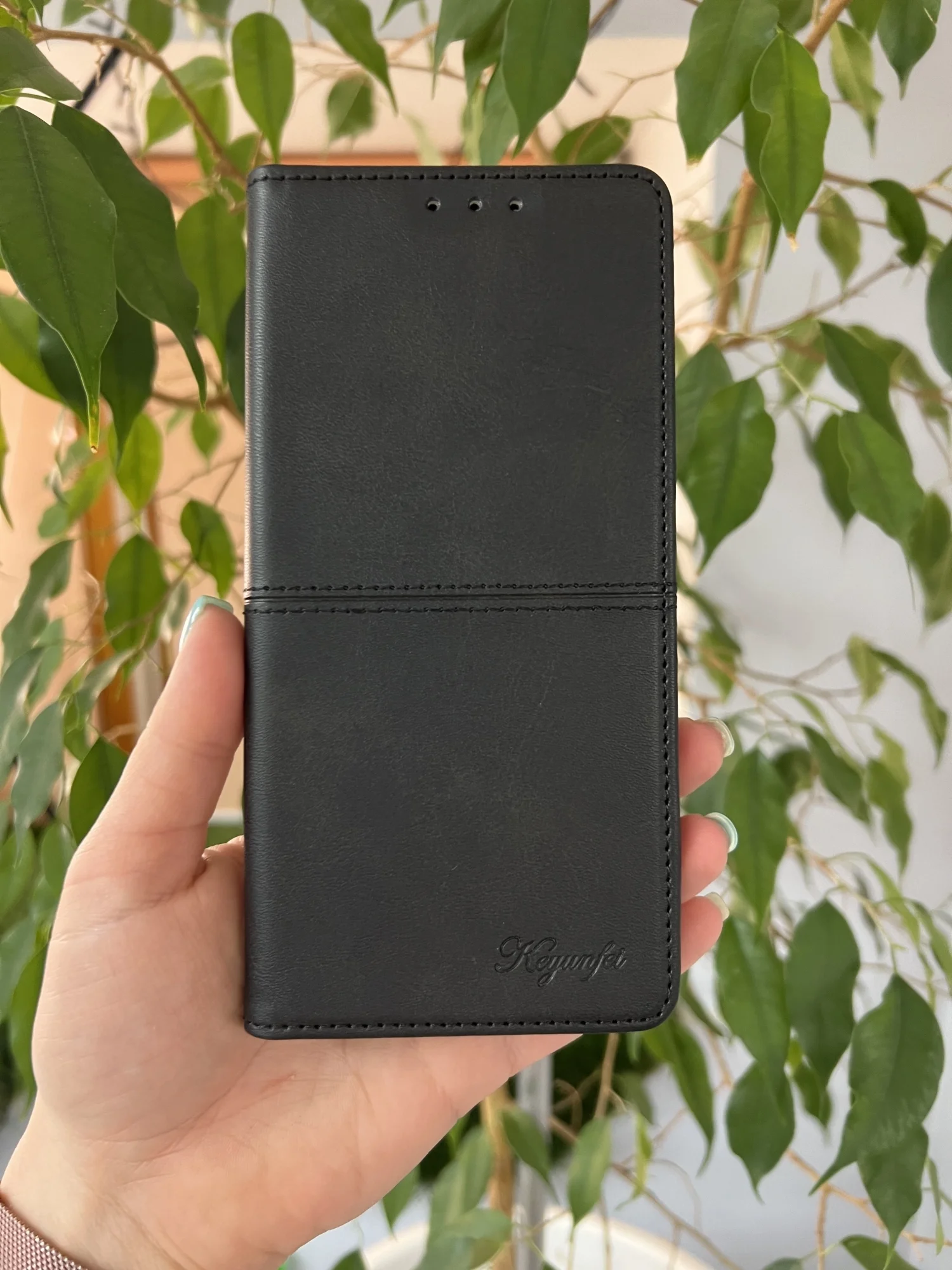 Черный чехол книжка elitcase для Tecno Spark 20 Pro Plus / Техно Спарк 20 Про +