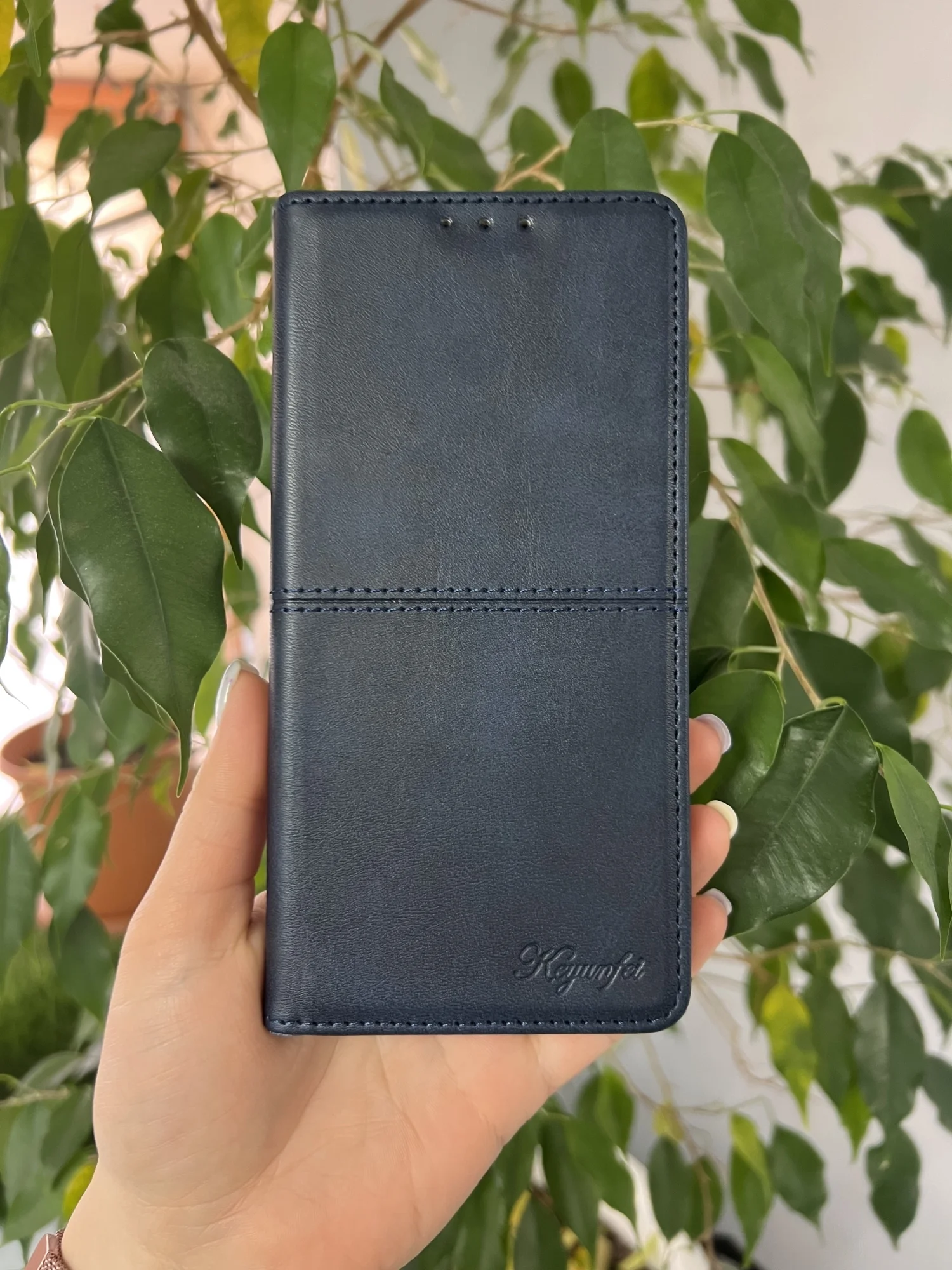 Синий чехол книжка elitcase для Tecno Spark 20 Pro / Техно Спарк 20 Про