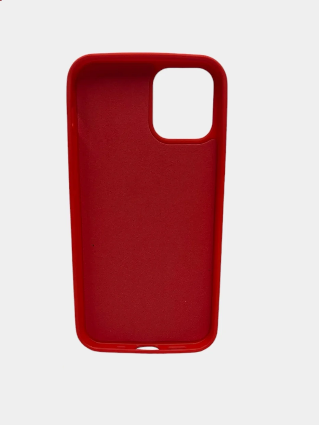 Алый чехол SILICONE COVER для Iphone 12 mini