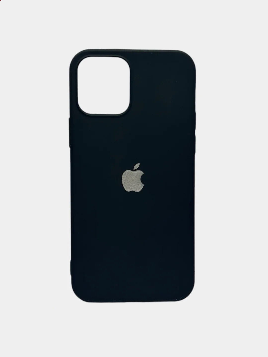 Черный чехол SILICONE COVER для Iphone 12 mini