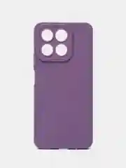 Лавандовый чехол для Honor X8A 4G  (Хонор Х8а 4 джи), противоударный, с защитой камеры