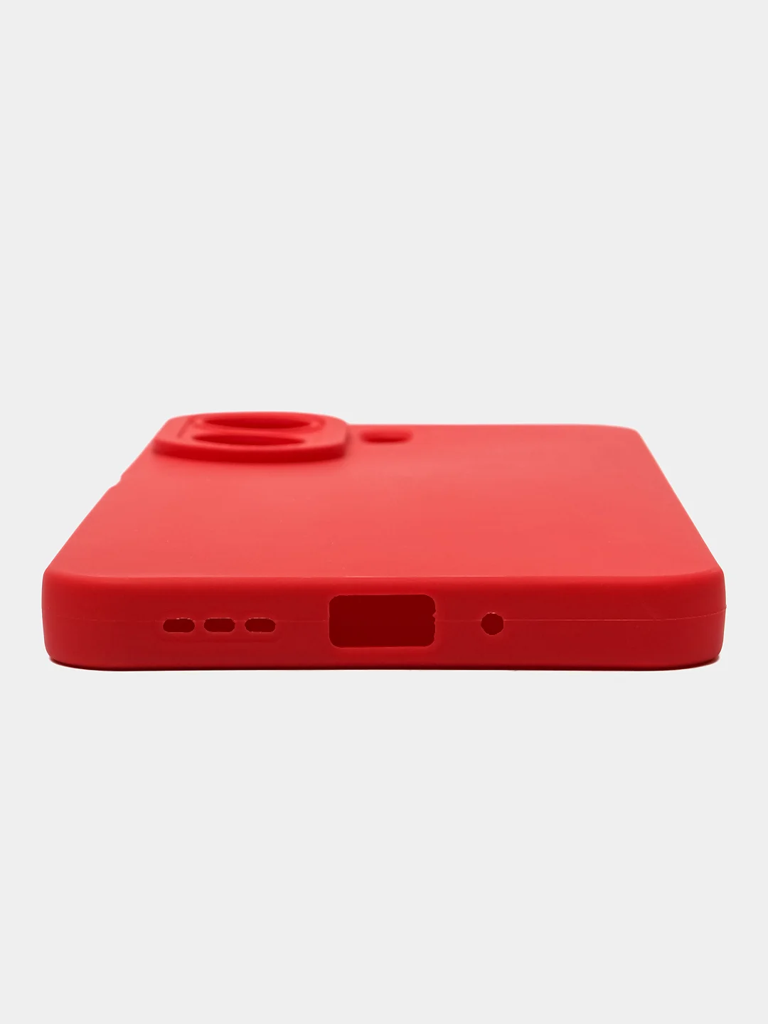 Зеленый чехол для Xiaomi Redmi 13C / Poco C65, Сяоми Редми 13С / Поко С65, с защитой камеры