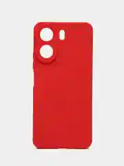 Красный чехол для Xiaomi Redmi 13C / Poco C65, Сяоми Редми 13С / Поко С65, с защитой камеры