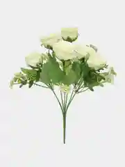 Белый цветы искусственные букеты для декора розы