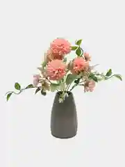 Коралловый цветы искусственные букеты для декора герберы, ромашки