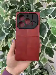 Красный чехол книжка elitcase для Tecno Pova 6 и Pova 6 Pro / Техно Пова 6 и Пова 6 Про