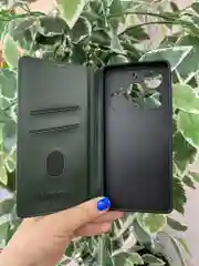 Красный чехол книжка elitcase для Tecno Pova 6 и Pova 6 Pro / Техно Пова 6 и Пова 6 Про