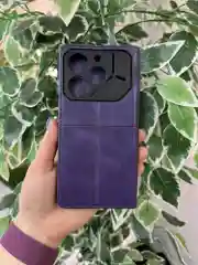Фиолетовый чехол книжка elitcase для Tecno Pova 6 и Pova 6 Pro / Техно Пова 6 и Пова 6 Про