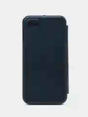 Темно-синий чехол-книжка для iPhone 7, iPhone 8, экокожа