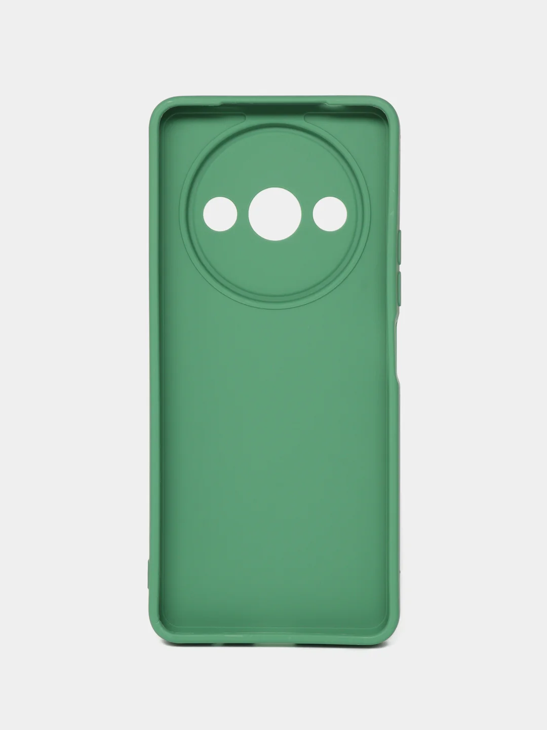 Зеленый чехол для Xiaomi Redmi A3 / A3X / Poco C61, Сяоми Редми А3 / Поко С61, с защитой камеры