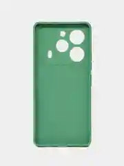 Зеленый чехол для Tecno Pova 6, Tecno Pova 6 Pro 5G (Техно Пова 6 / 6 Про 5 Джи), с защитой камеры