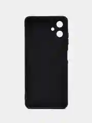 Черный чехол для Samsung Galaxy A06, Самсунг Галакси А06, с защитой камеры