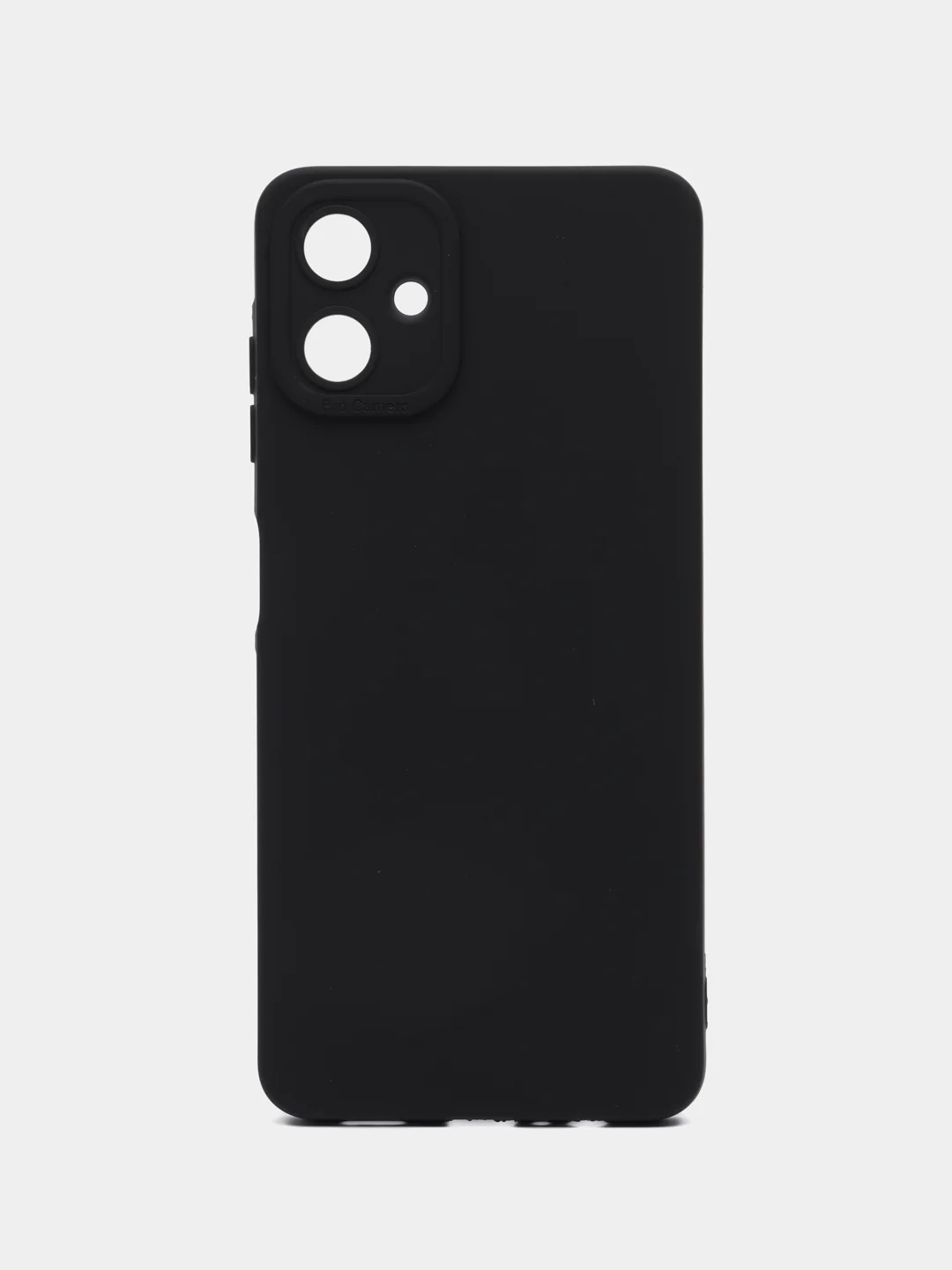 Черный чехол для Samsung Galaxy A06, Самсунг Галакси А06, с защитой камеры