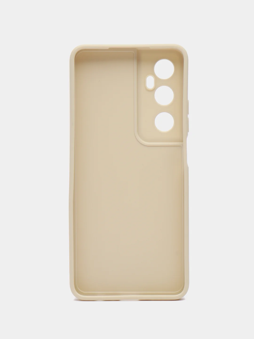 Молочный чехол для Realme C65 4G (Реалми С65 4 Джи), противоударный, с защитой камеры