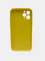Желтый чехол SILICONE COVER для Iphone 11 Pro