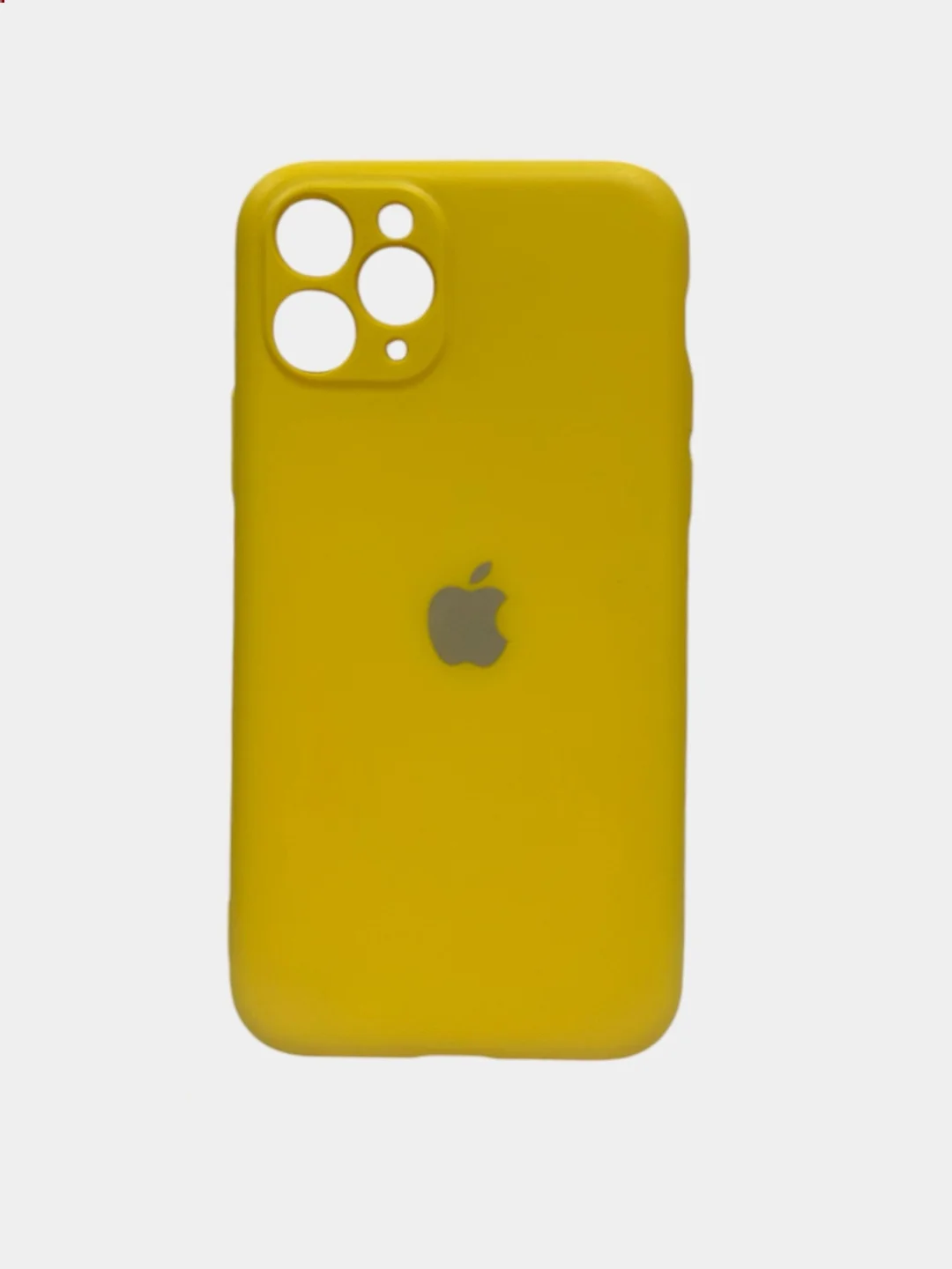 Желтый чехол SILICONE COVER для Iphone 11 Pro