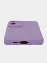 Лавандовый чехол для Samsung Galaxy A55, Самсунг Галакси А55, с защитой камеры