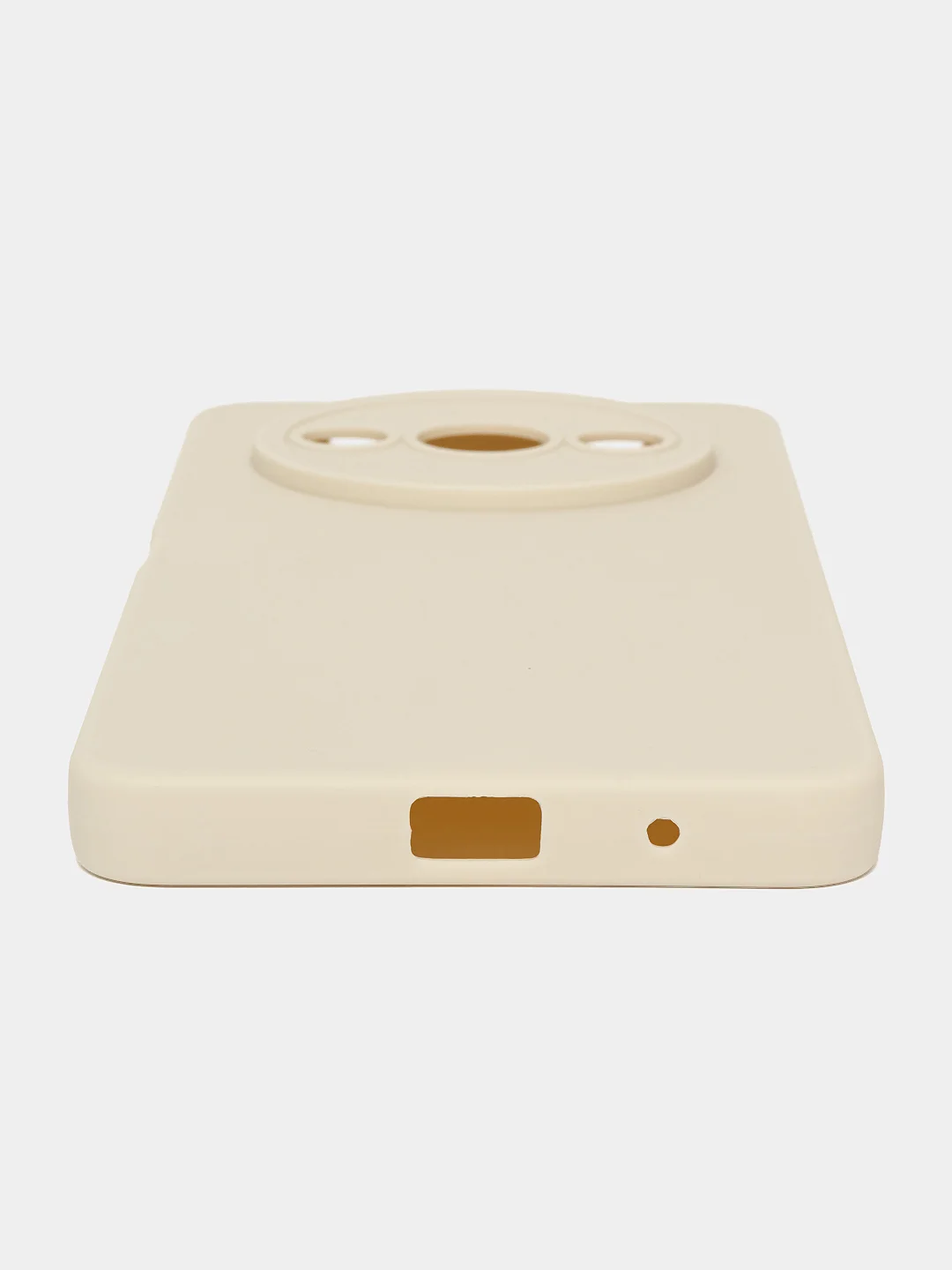 Молочный чехол для Xiaomi Redmi A3 / A3X / Poco C61, Сяоми Редми А3 / Поко С61, с защитой камеры