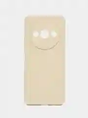 Молочный чехол для Xiaomi Redmi A3 / A3X / Poco C61, Сяоми Редми А3 / Поко С61, с защитой камеры