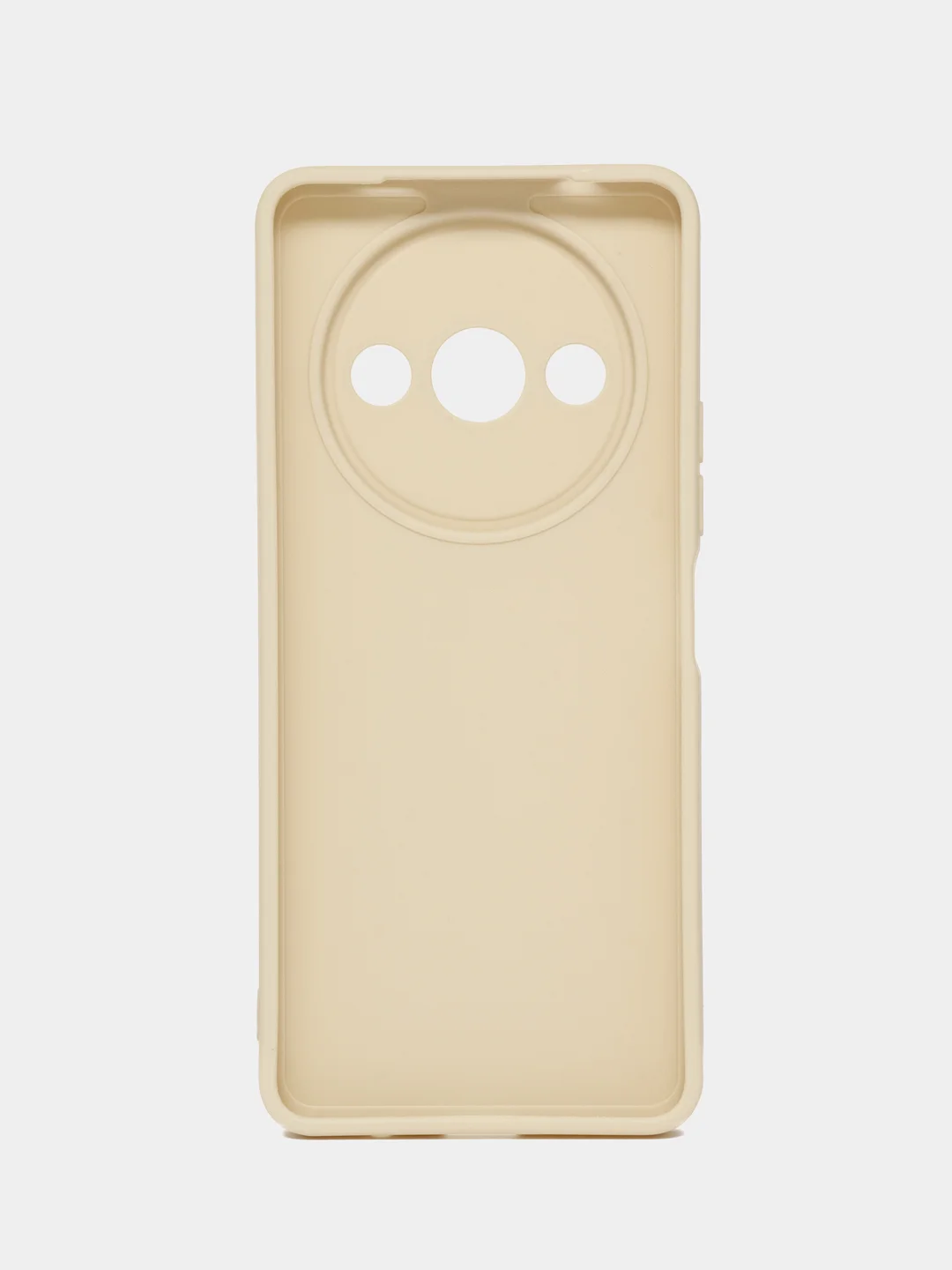 Молочный чехол для Xiaomi Redmi A3 / A3X / Poco C61, Сяоми Редми А3 / Поко С61, с защитой камеры