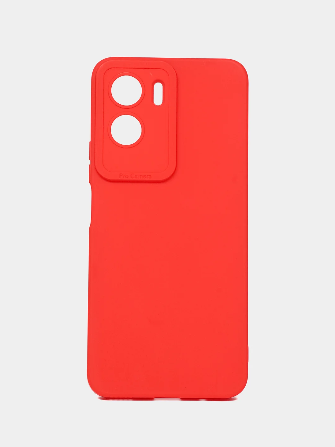 Красный чехол для Honor 90 Lite  (Хонор 90 лайт), противоударный, с защитой камеры