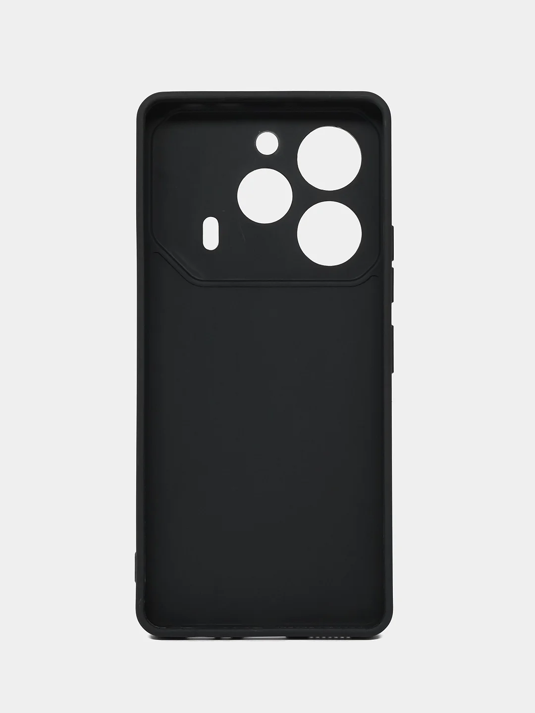 Черный чехол для Tecno Pova 6, Tecno Pova 6 Pro 5G (Техно Пова 6 / 6 Про 5 Джи), с защитой камеры