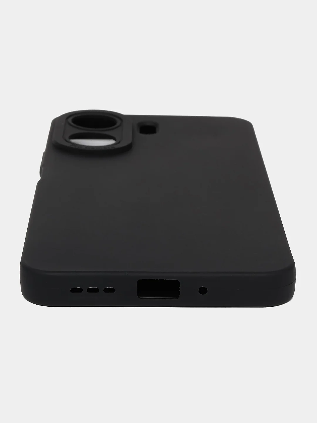 Черный чехол для Xiaomi Redmi 13C / Poco C65, Сяоми Редми 13С / Поко С65, с защитой камеры