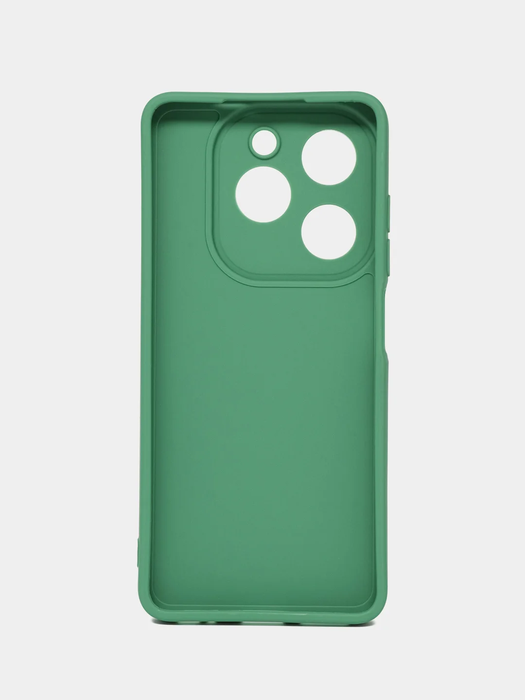 Зеленый чехол Tecno Spark 20C, Spark 20, Spark Go 2024, Hot 40i, Smart 8 / 8 Plus, с защитой