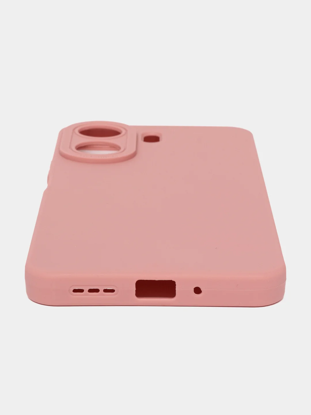 Пудровый чехол для Xiaomi Redmi 13C / Poco C65, Сяоми Редми 13С / Поко С65, с защитой камеры
