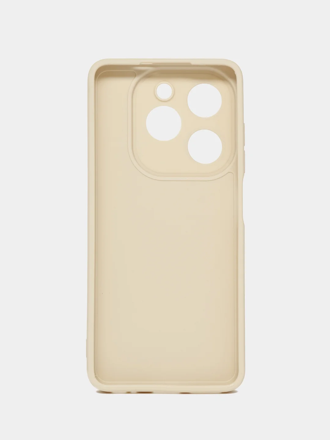 Молочный чехол Tecno Spark 20C, Spark 20, Spark Go 2024, Hot 40i, Smart 8 / 8 Plus, с защитой