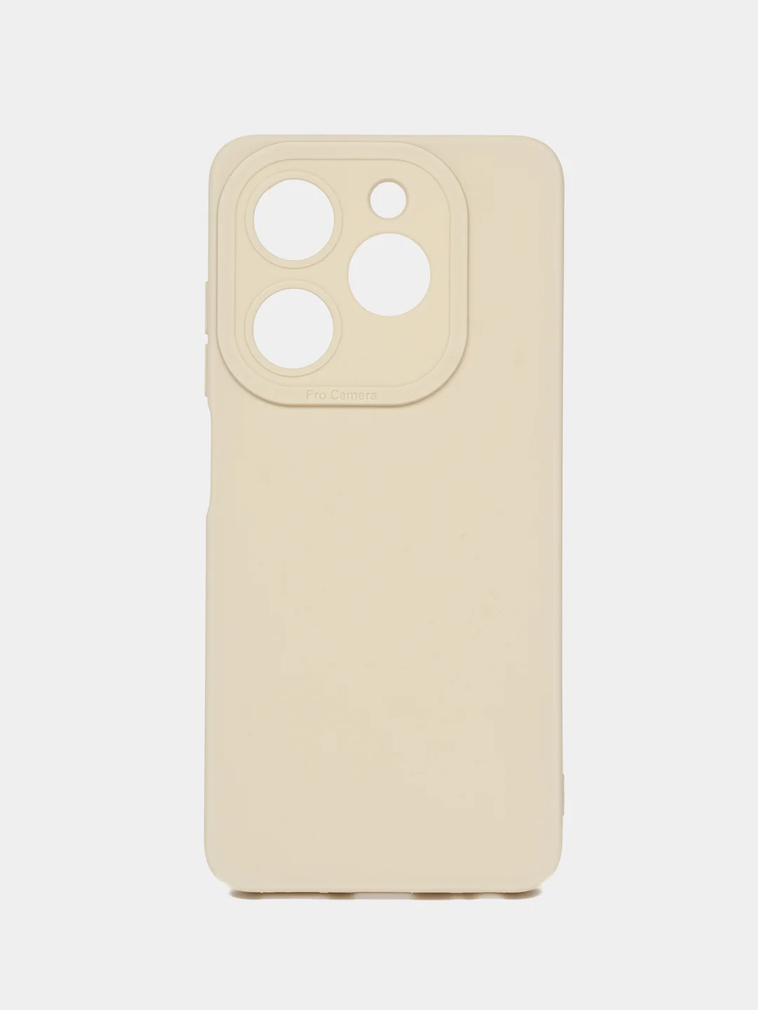 Молочный чехол Tecno Spark 20C, Spark 20, Spark Go 2024, Hot 40i, Smart 8 / 8 Plus, с защитой