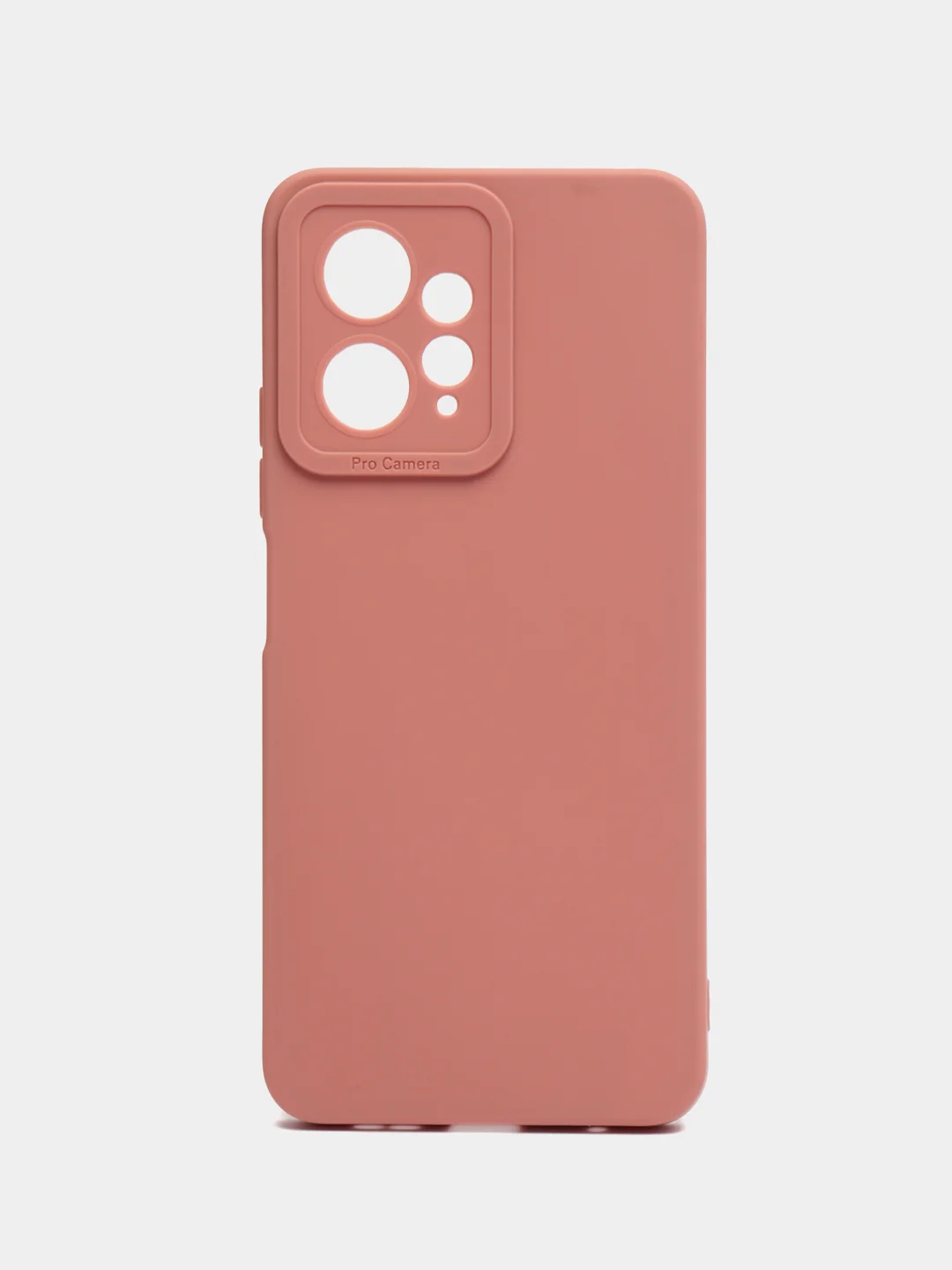 Пудровый чехол для Xiaomi Redmi Note 12 4G, Редми Нот 12 4 джи, противоударный, с защитой камеры