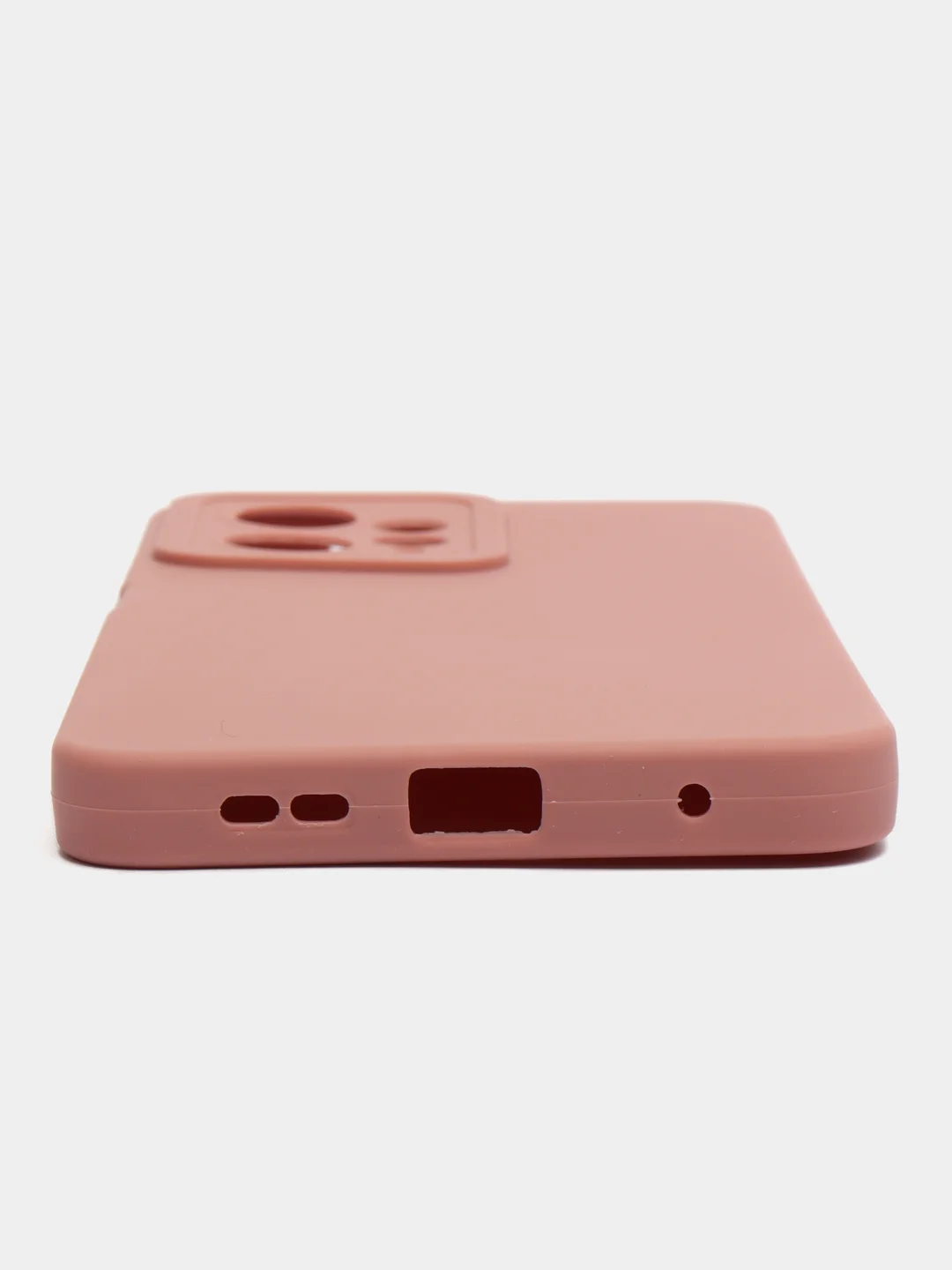 Пудровый чехол для Xiaomi Redmi Note 12 4G, Редми Нот 12 4 джи, противоударный, с защитой камеры