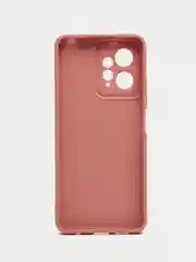 Пудровый чехол для Xiaomi Redmi Note 12 4G, Редми Нот 12 4 джи, противоударный, с защитой камеры