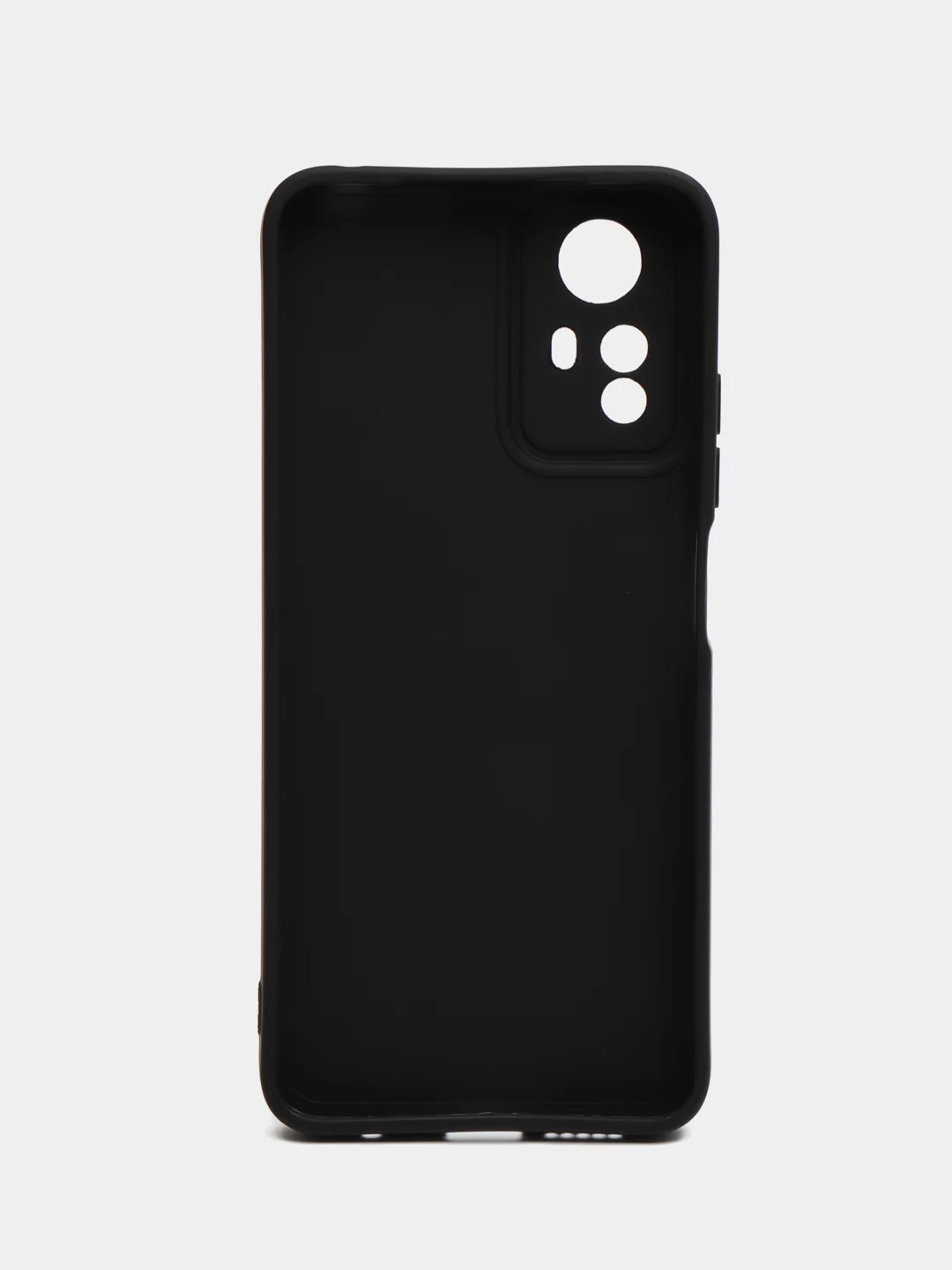 Черный чехол для Xiaomi Redmi Note 12S 4G, Сяоми Редми Нот 12С 4G, с защитой камеры