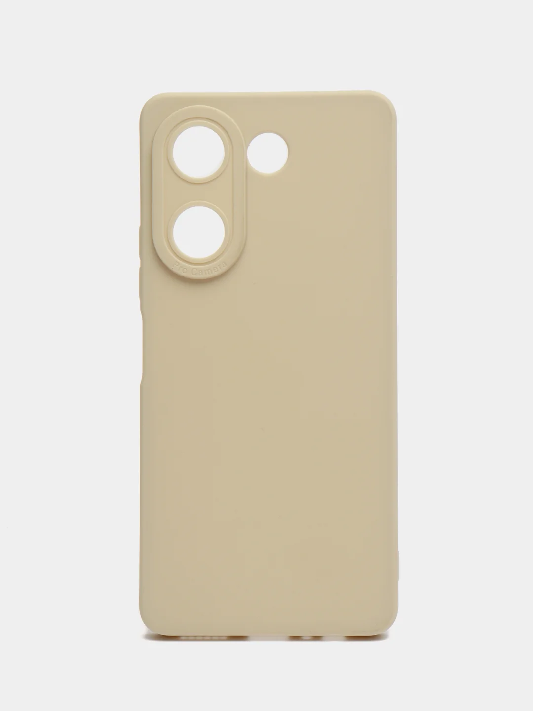 Молочный чехол для Tecno Camon 20 4G / Camon 20 Pro, Техно Камон 20 / 20 про, с защитой камеры