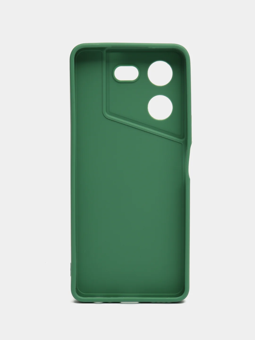 Зеленый чехол для Tecno Pova 5 Pro 4G (Техно Пова 5 Про 5 Джи), с защитой камеры