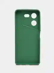 Зеленый чехол для Tecno Pova 5 Pro 4G (Техно Пова 5 Про 5 Джи), с защитой камеры