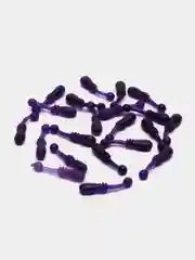 Фиолетовый приманка силиконовая для микроджига Whitebait