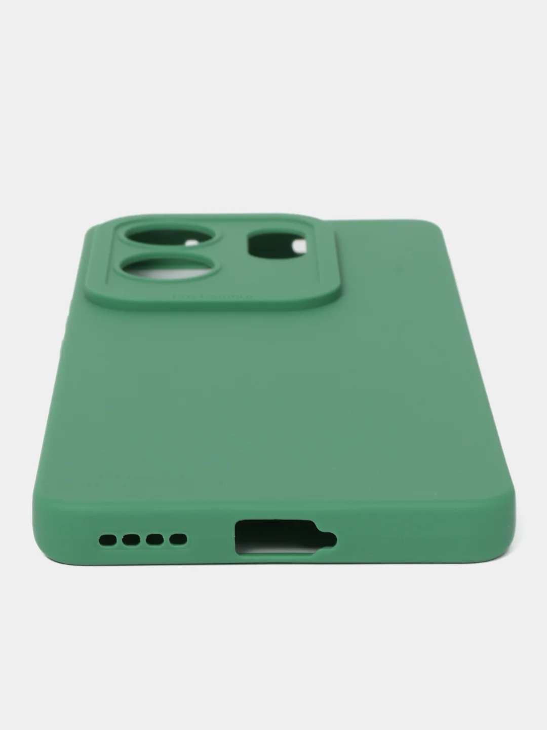 Зеленый чехол для Infinix Zero 30 4G (Инфиникс Зеро 30), с защитой камеры