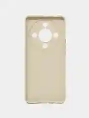 Молочный чехол для Honor X9B 5G (Хонор Х9б), противоударный, с защитой камеры
